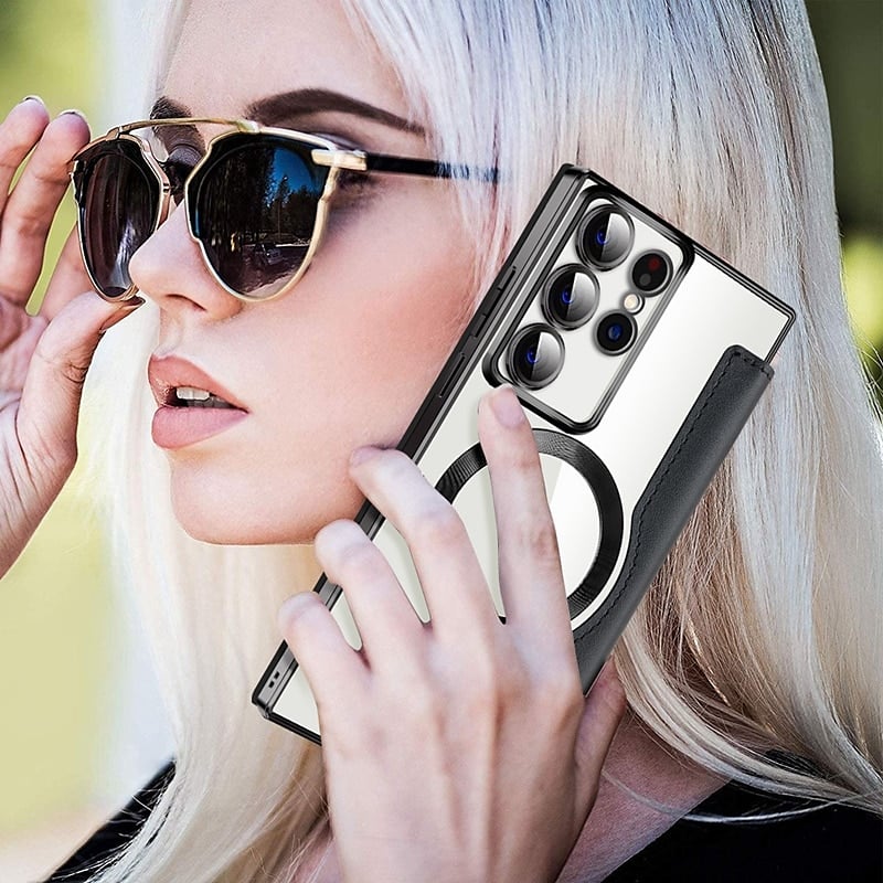 Luxe 360° Beschermende Telefoonhoes met Pasjeshouder & Standaard