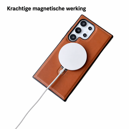Lederen beschermhoes Samsung S23-S26