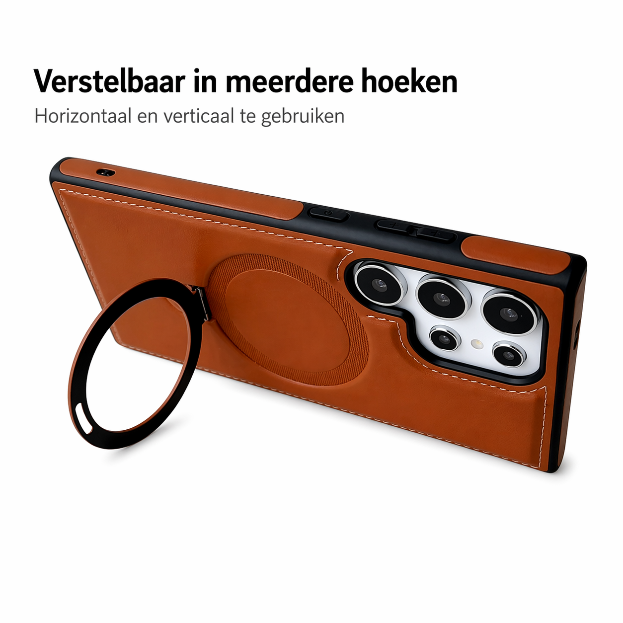 Lederen beschermhoes Samsung S23-S26