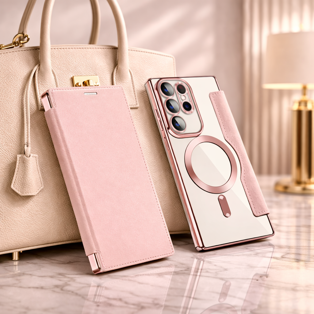 Luxe 360° Beschermende Telefoonhoes met Pasjeshouder & Standaard