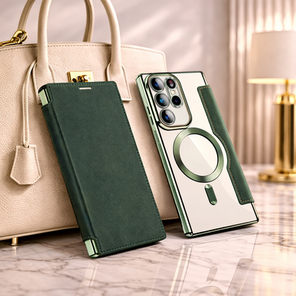 Luxe 360° Beschermende Telefoonhoes met Pasjeshouder & Standaard